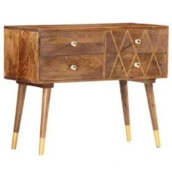 VidaXL Dressoir 85x40x70 Cm Massief Mangohout