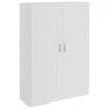 VidaXL Boekenkast 82,5x30,5x115 Cm Spaanplaat Wit