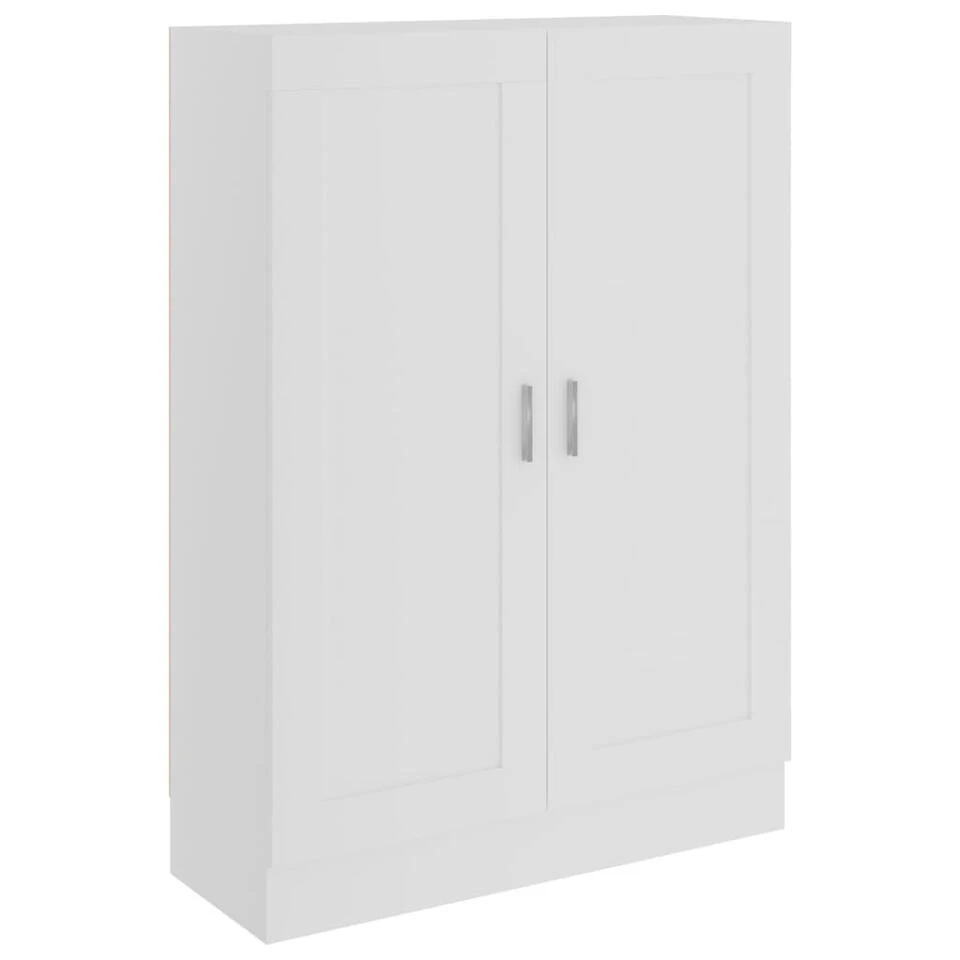 VidaXL Boekenkast 82,5x30,5x115 Cm Spaanplaat Wit