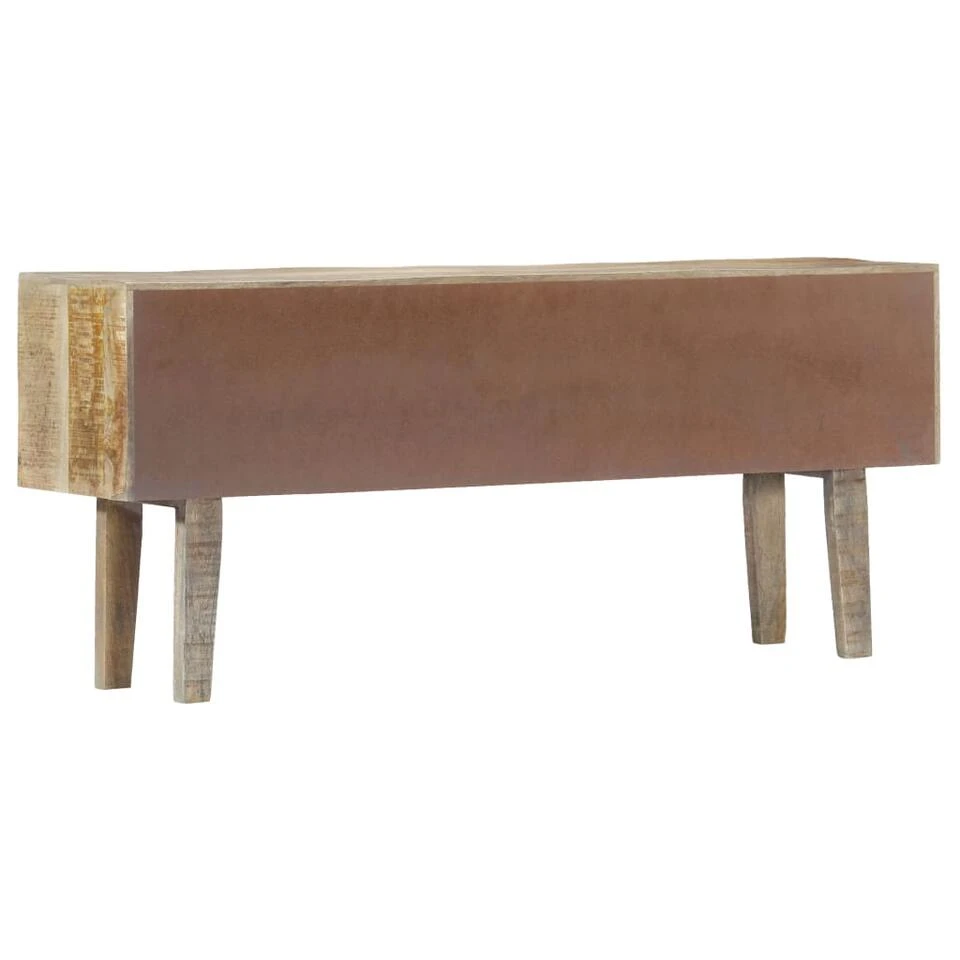 VidaXL Dressoir 140x30x60 Cm Massief Mangohout - Afbeelding 3