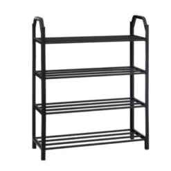 5Five Schoenenrek - Zwart - 8 Paar Schoenen - 50 X 65 Cm