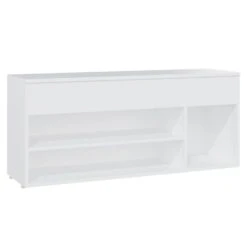VidaXL Schoenenbank 105x30x45 Cm Spaanplaat Wit