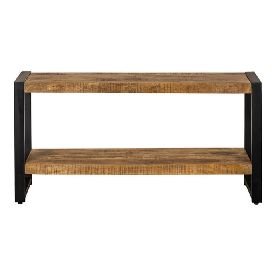 TV Meubel Montana 120cm - Mangohout - Bruin - Rechthoekig