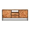 Dressoir Toronto 180cm - Mangohout - Bruin - Rechthoekig