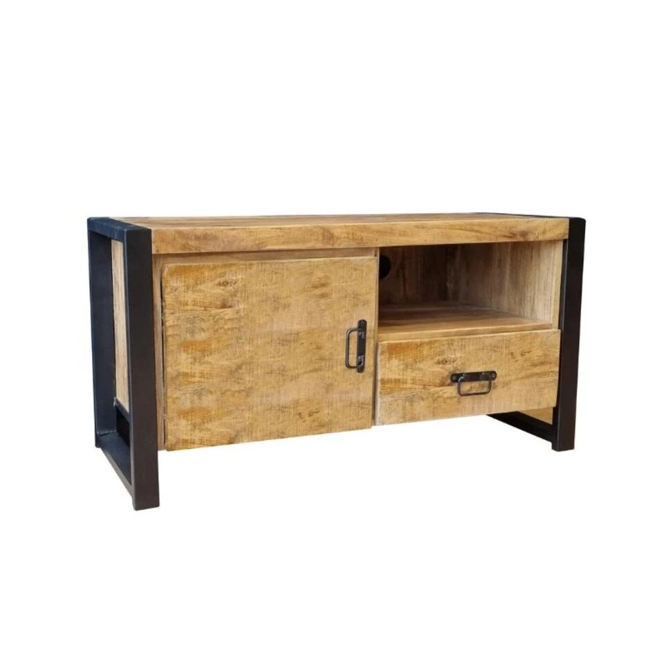 Furndea Odeon Tv Meubel Industrieel Deur 1 Lade - 45x110x55 Cm