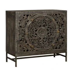 Tower Living Casina Ladekast 3 Lades Zwart - 100x96 Cm