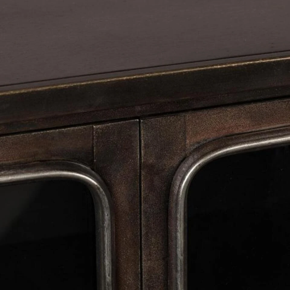 Dutchbone Vitrinekast Denza - 35x60x90 Cm - Afbeelding 3