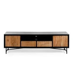 Haki Tv-meubel 180cm - Hout - Bruin