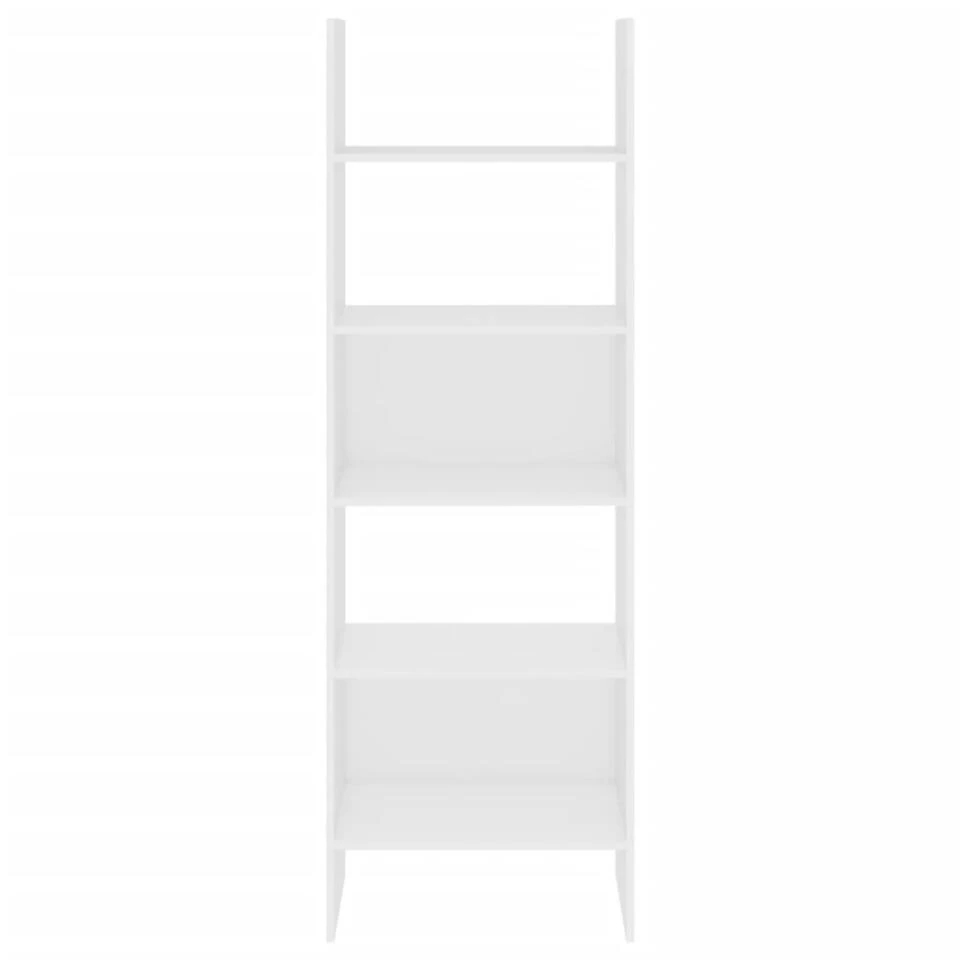 VidaXL Boekenkast 60x35x180 Cm Spaanplaat Wit - Afbeelding 3
