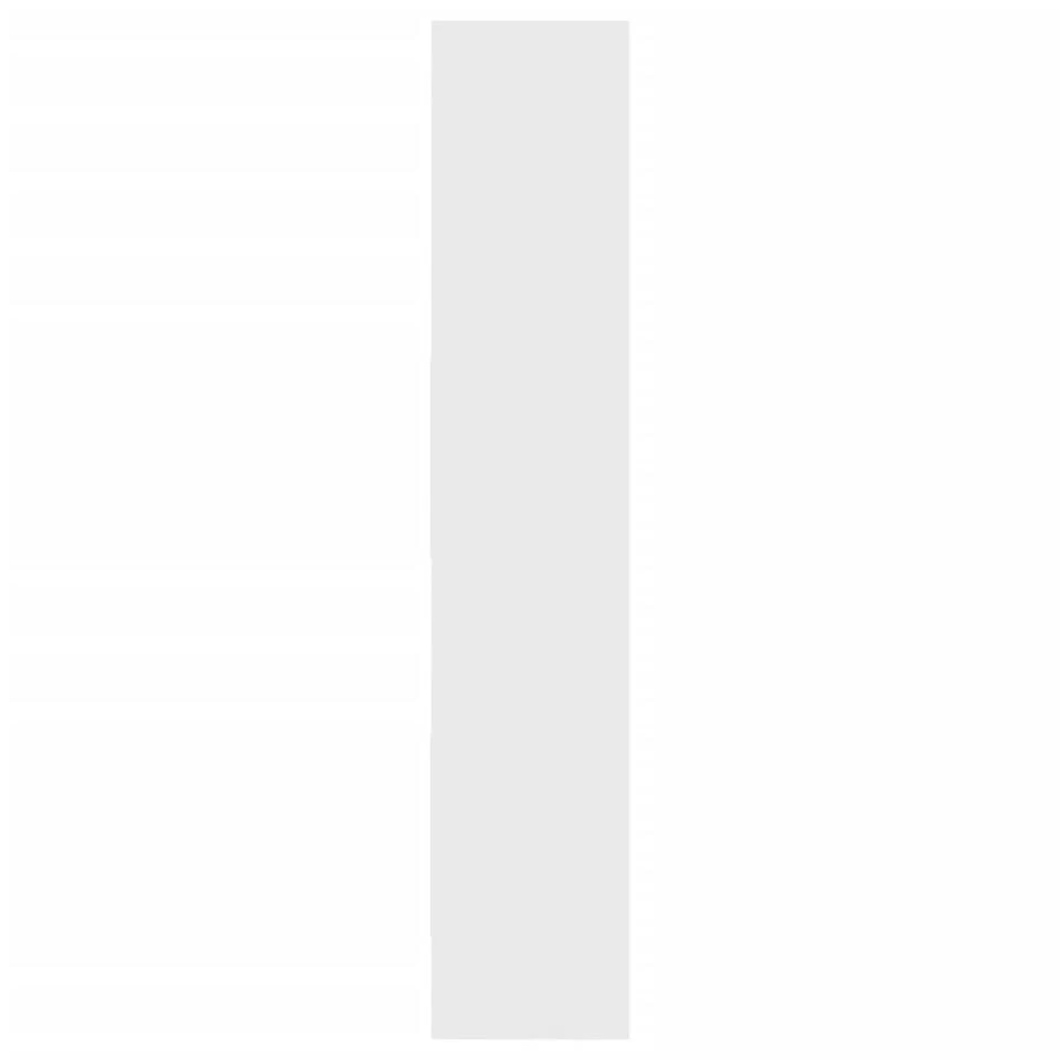 VidaXL Boekenkast 60x35x180 Cm Spaanplaat Wit - Afbeelding 4