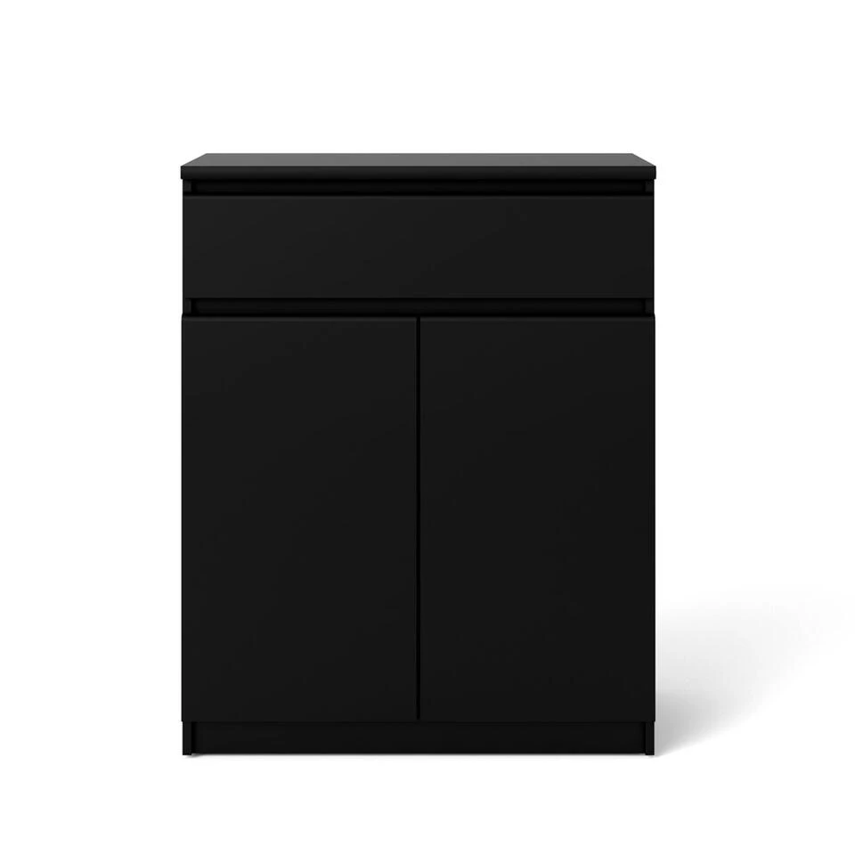 Dressoir Naia 3 Vaks- Mat Zwart
